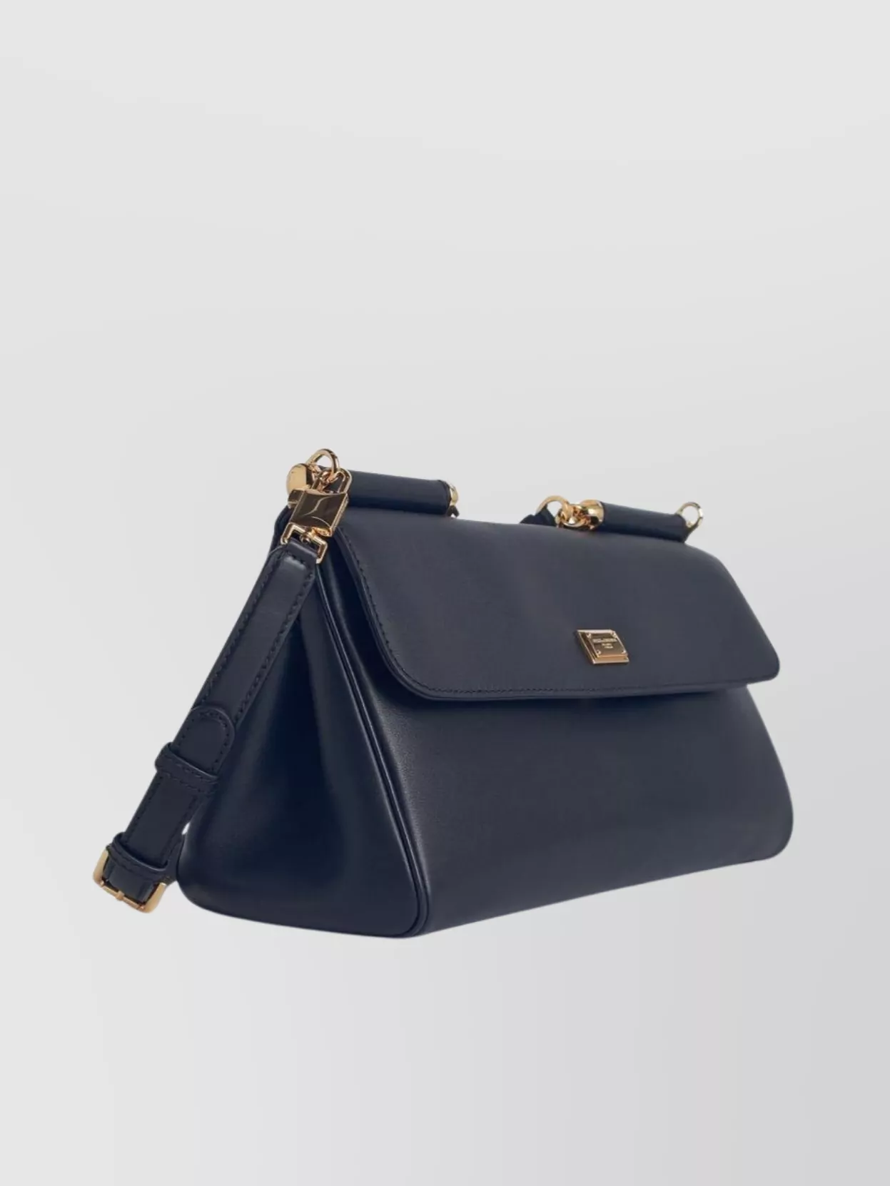 Dolce&Gabbana 'My Sicily' Plongé Calf Leather Handbag