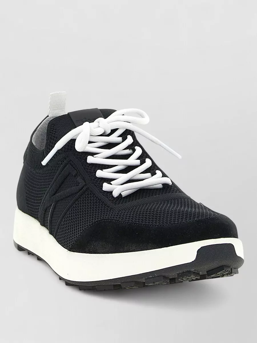 Kiton technical cotton sneakers