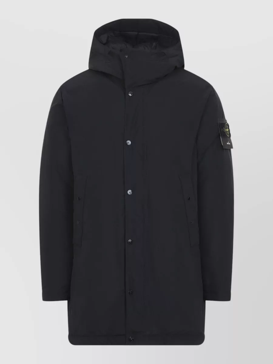 Stone Island down long padded parka