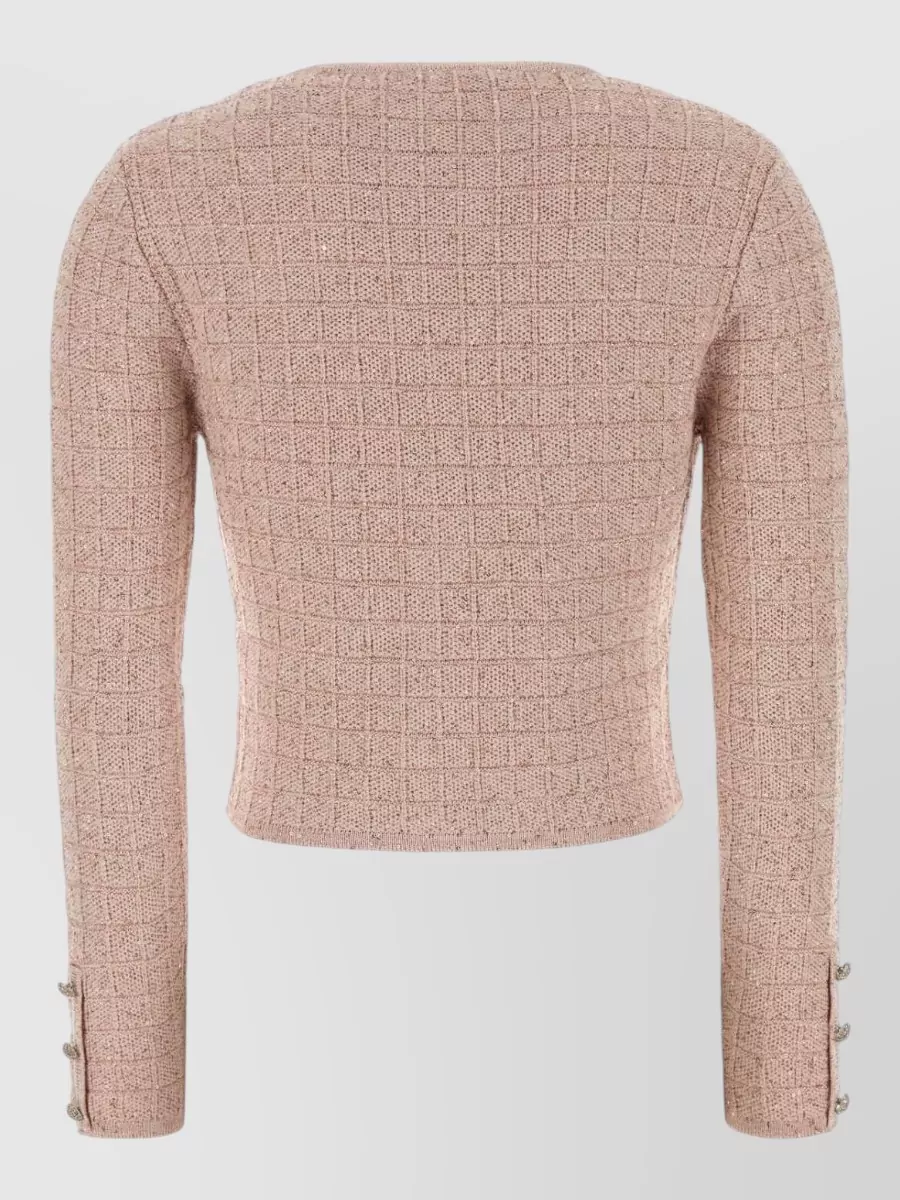 Alessandra Rich Bouclé Cardigan