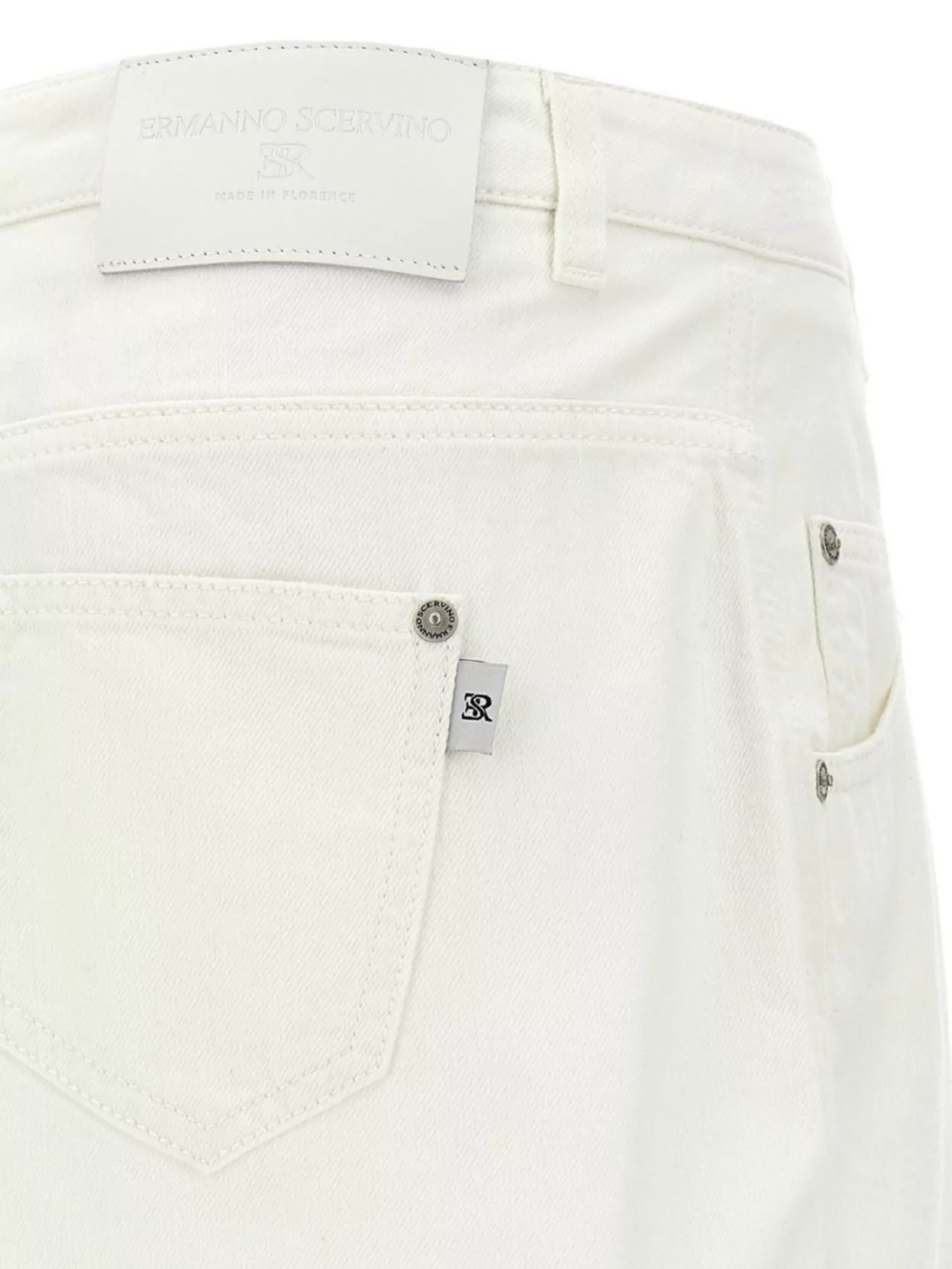 Ermanno Scervino Bermuda Shorts Frayed Hem Detail