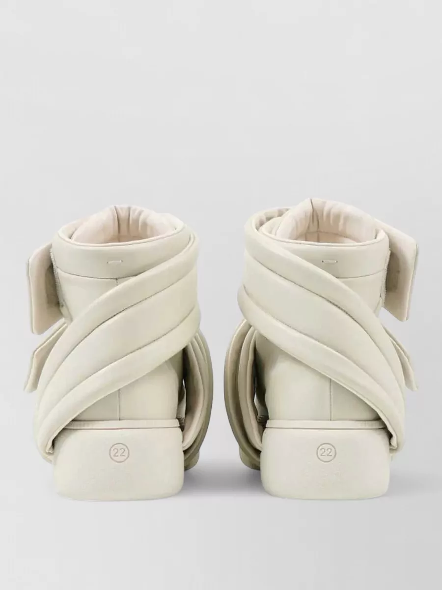 Maison Margiela Leather High-Top Sneakers