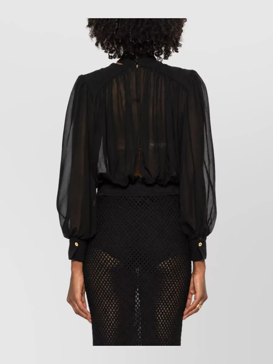 Elisabetta Franchi Silk Bodysuit