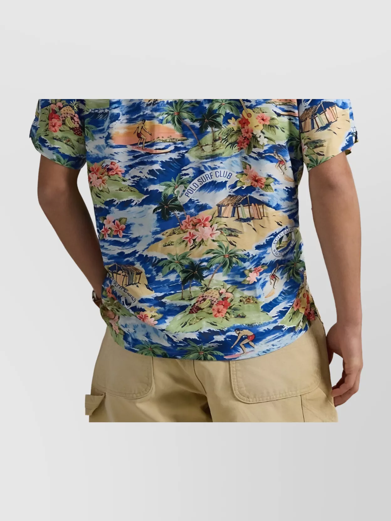 Ralph Lauren Logo Printed Short Sleeve Shirt