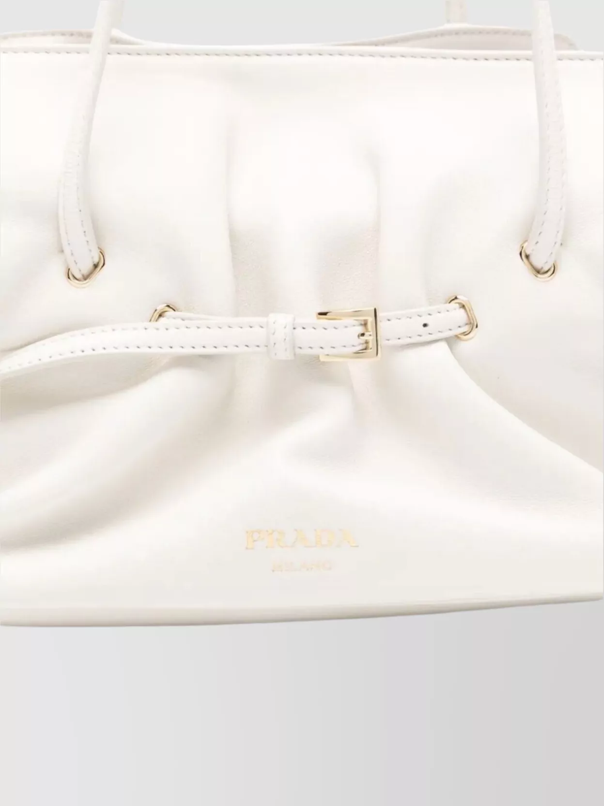 Prada Petite Dada Nappa Leather Shoulder Bag
