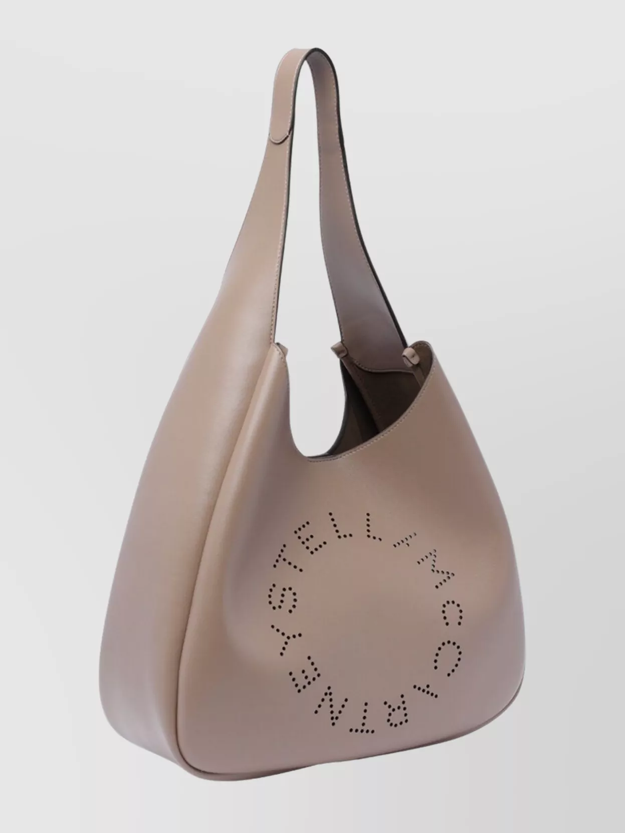 Stella Mccartney Slouchy Tote Bag With Single Shoulder Strap In Brown