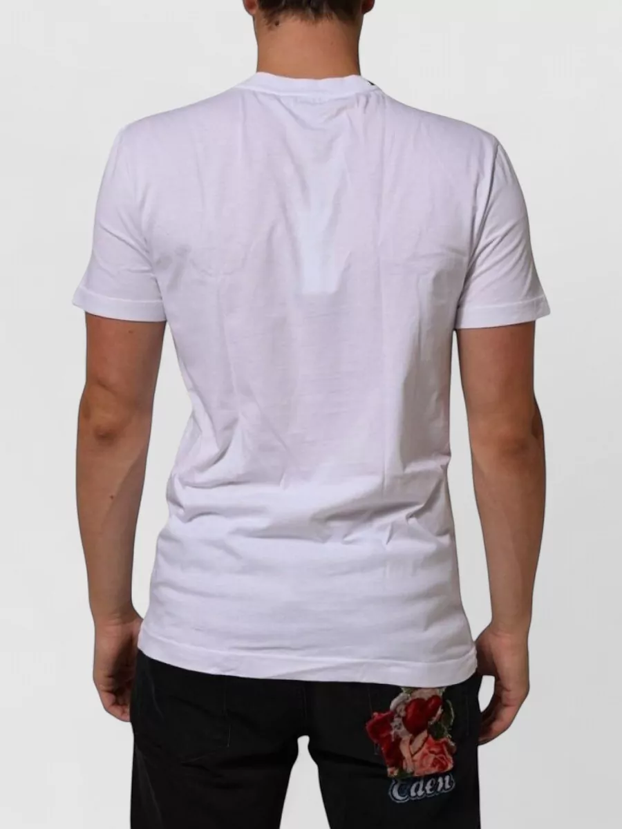 Dolce&Gabbana Logo Print Crew Neck T-Shirt