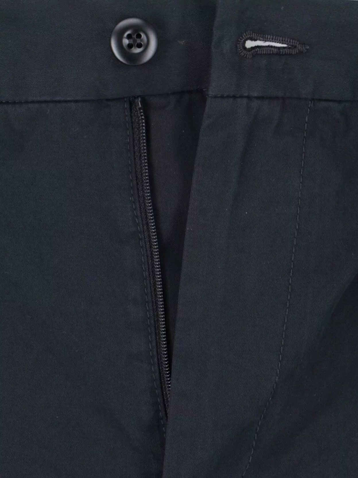Mm6 Maison Margiela Wide-Leg Trousers With Belt Loops And Side Pockets
