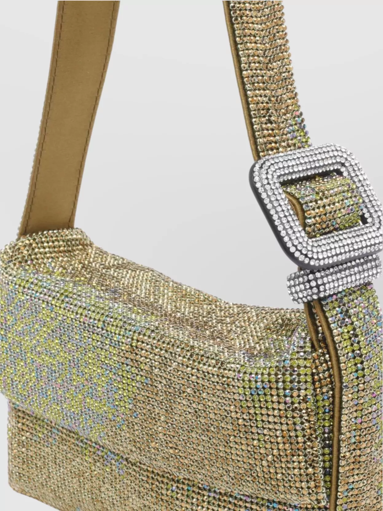 Benedetta Bruzziches Rhinestone Embellished Shoulder Bag