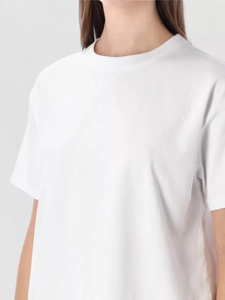 American Vintage Fizvalley Cotton Jersey Crew Neck T-Shirt