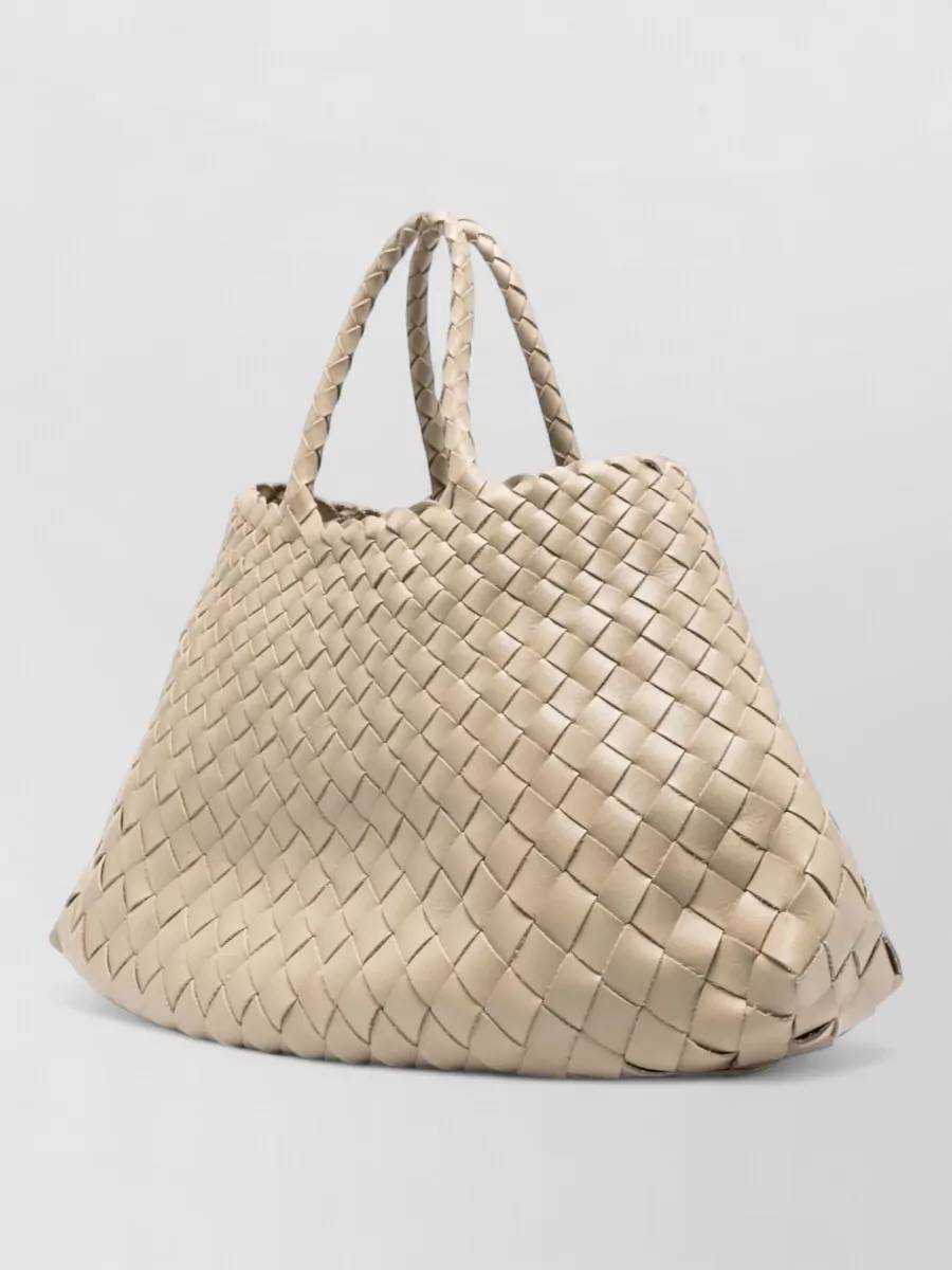 Dragon Diffusion Santa Croce Small Leather Tote Bag
