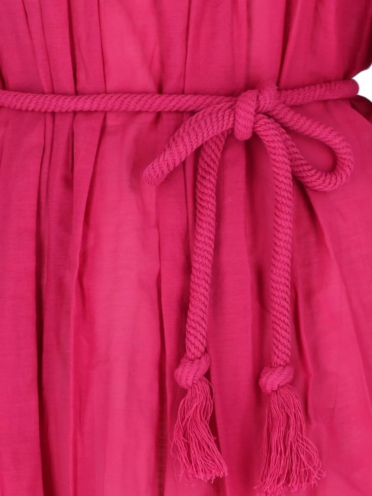 Isabel Marant Etoile Waist Belt Pleated Knee Length Dress