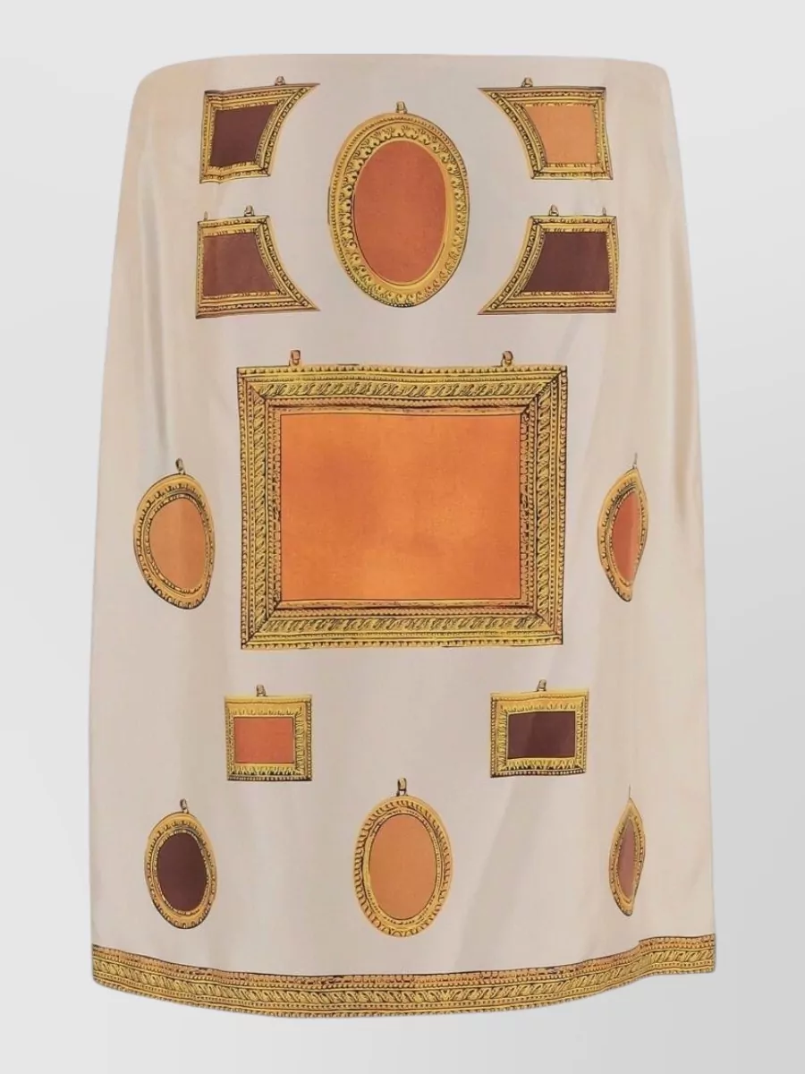 Versace Silk Knee-Length Skirt