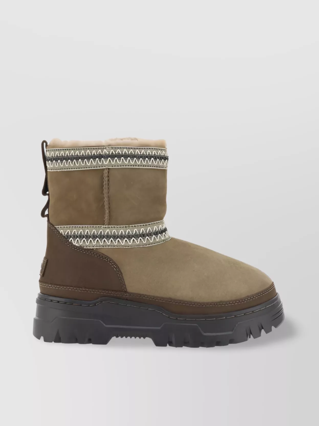 Ugg Chunky Sole Suede Ankle Boots Trailgazer