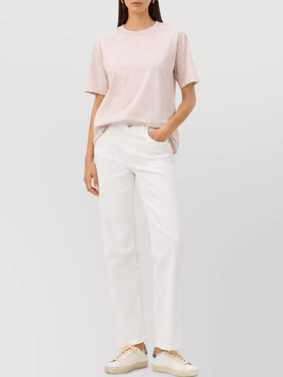 Golden Goose Logo Crew Neck Short Sleeve Top