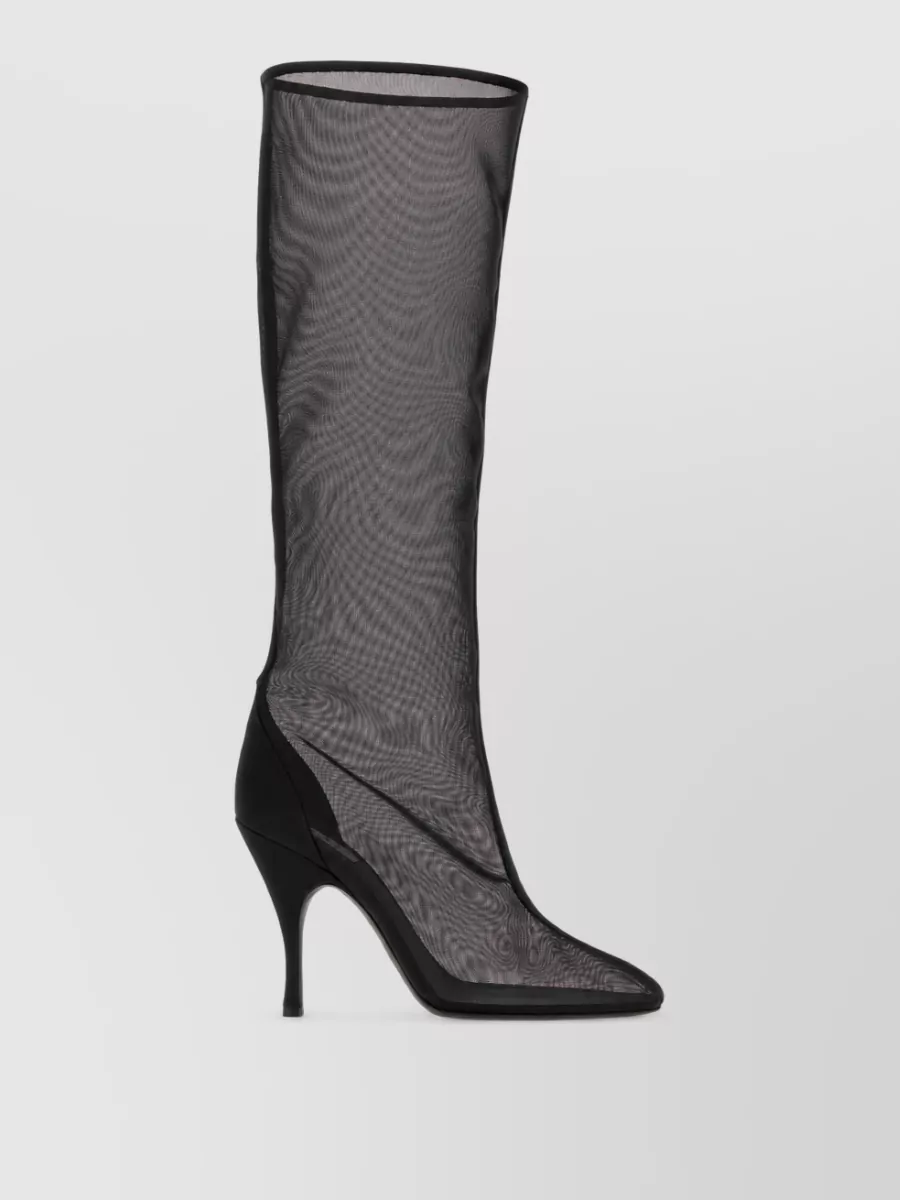 Alaïa mesh ankle boots