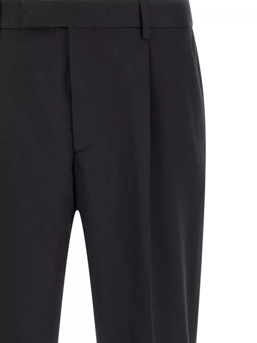Zegna Cotton Tapered Trousers