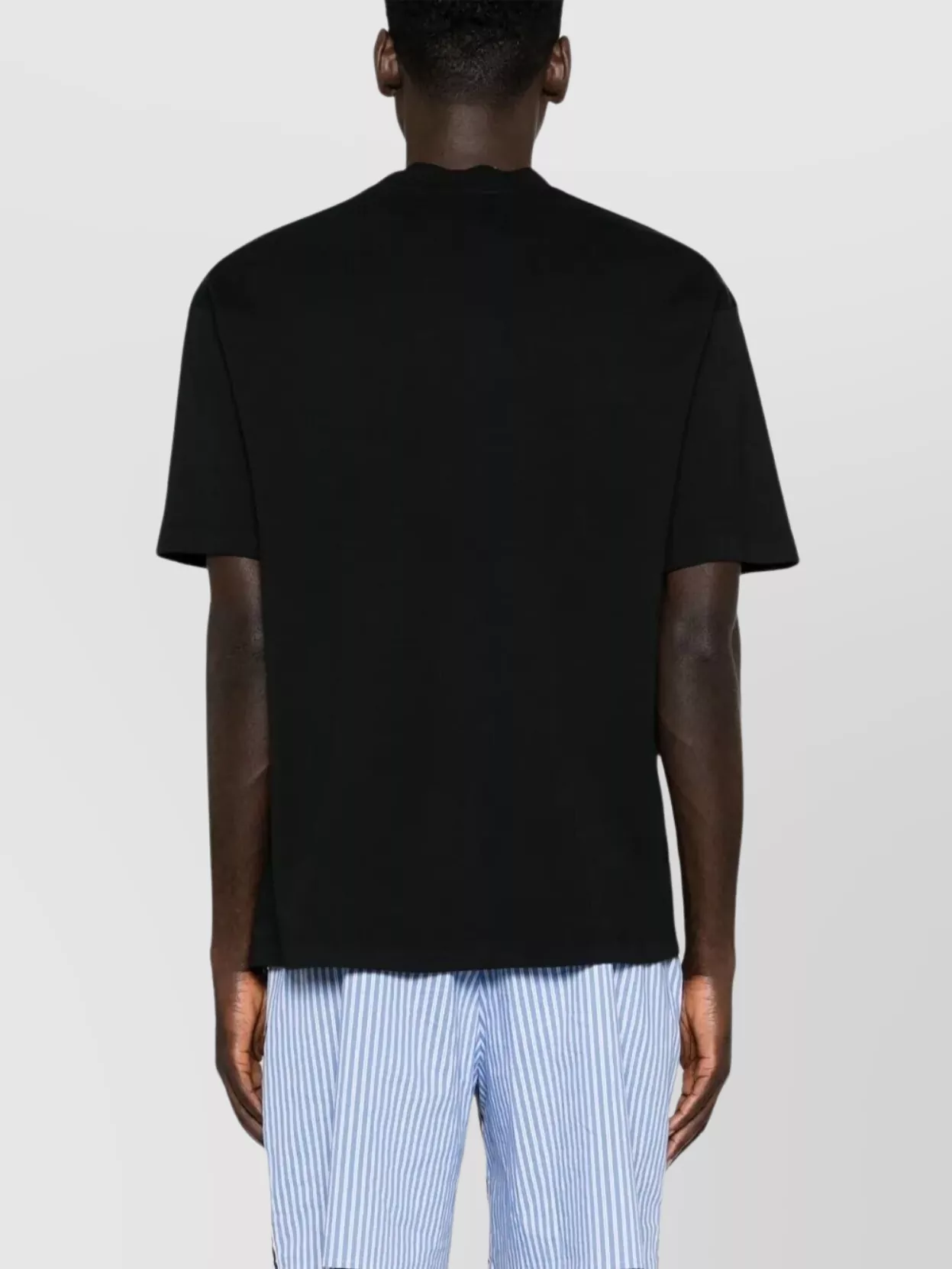 Drôle De Monsieur Crew Neck Slogan T-Shirt With Straight Hem