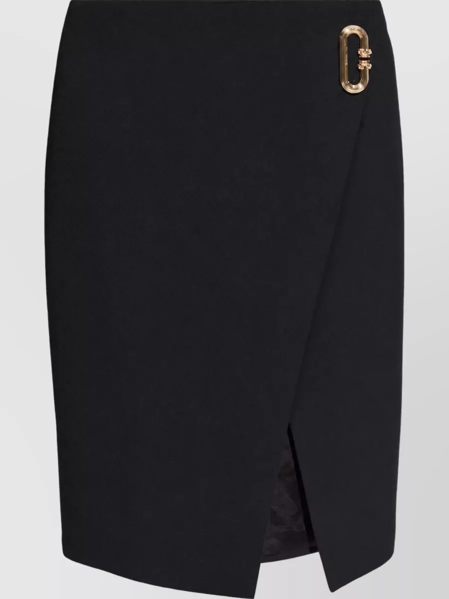Casablanca tailored midi wrap skirt