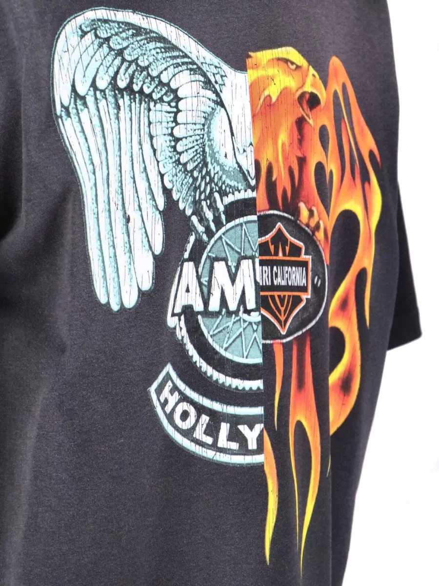 Amiri Graphic Print Crew Neck Short Sleeve Top