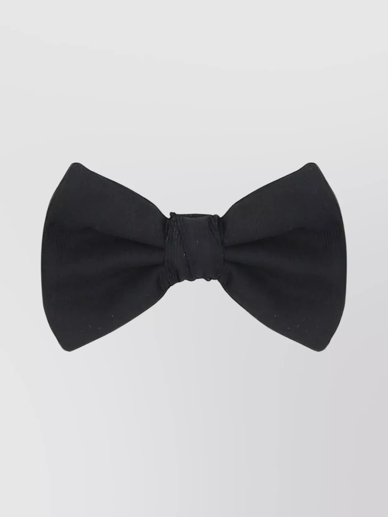 Giorgio Armani Bowtie With Adjustable Strap And Bow Design