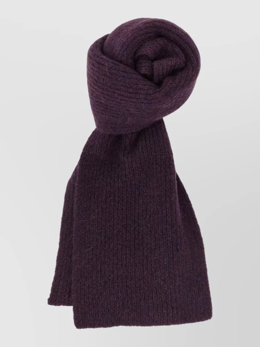 Dries Van Noten ribbed scarf