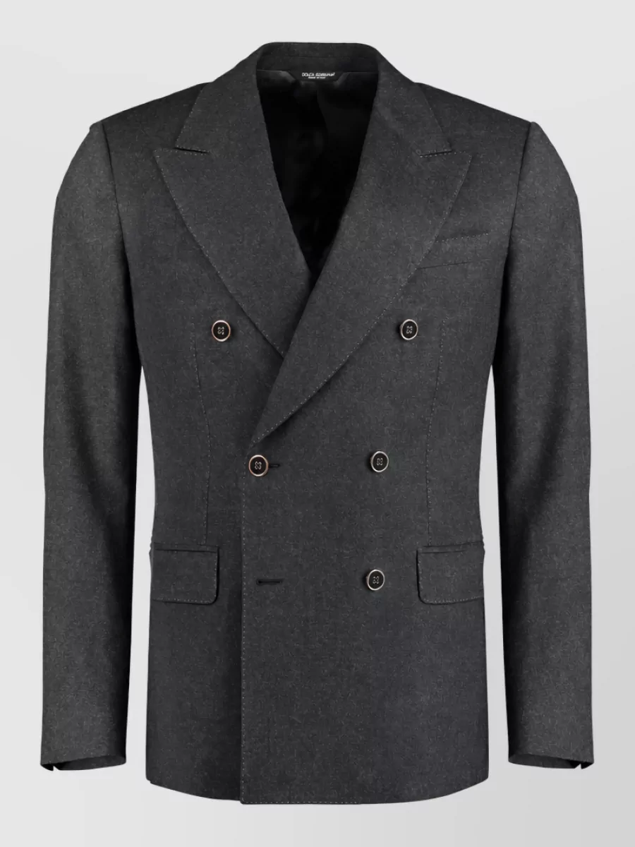 Dolce&Gabbana double-breasted wool blazer
