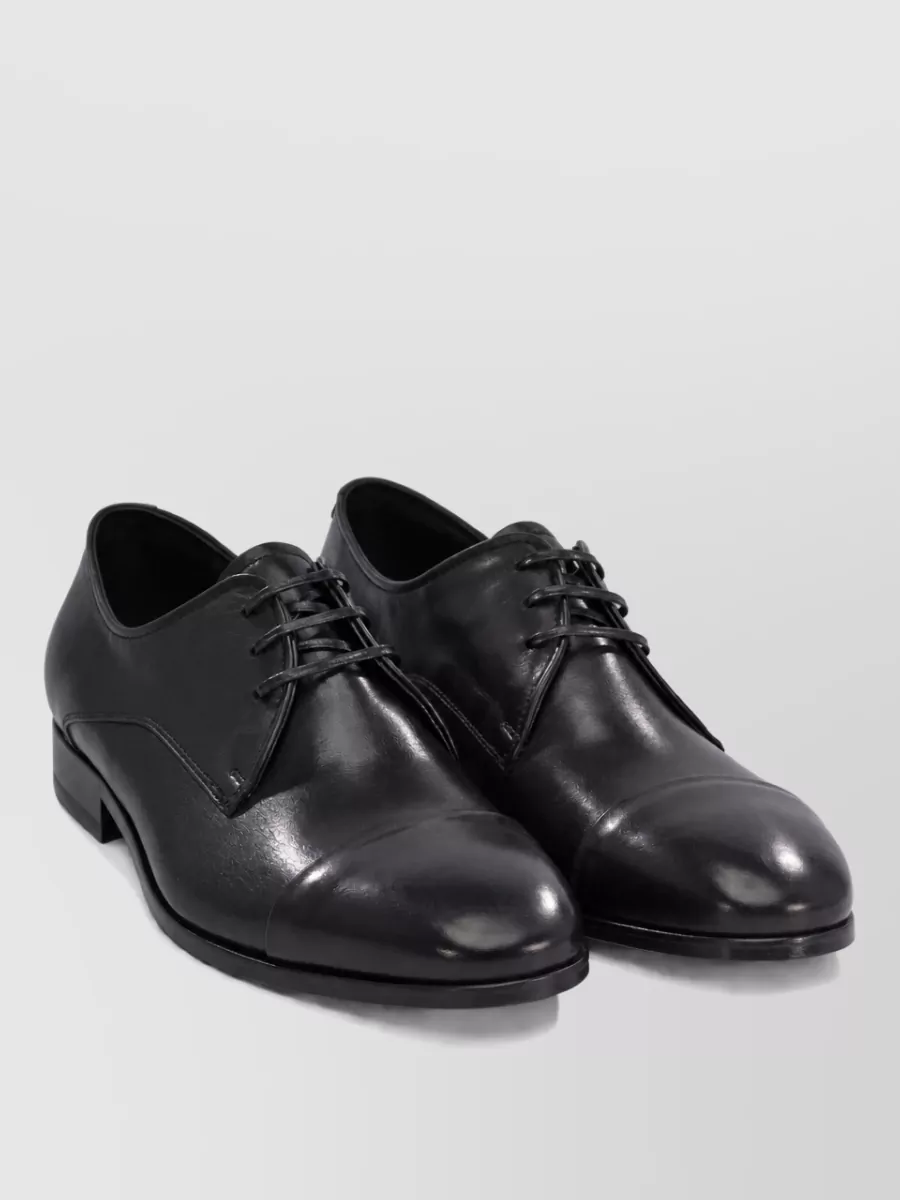 Fabi leather lace-up shoes