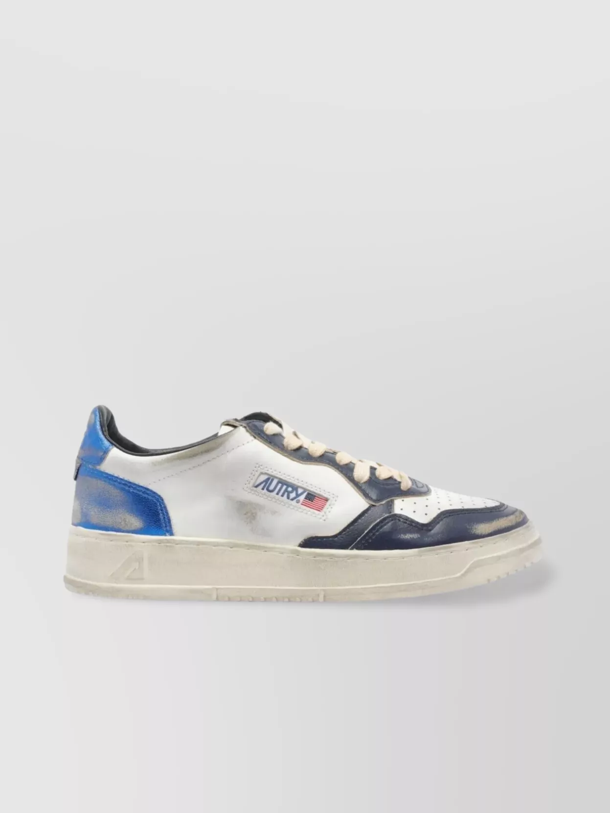 Autry Low Top Leather Sneakers In Multi