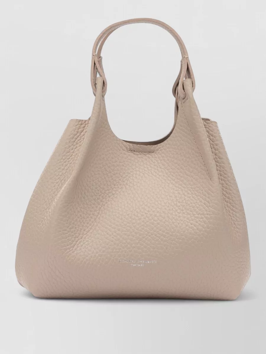 Gianni Chiarini Versatile Shoulder Bags Detachable Strap In Brown