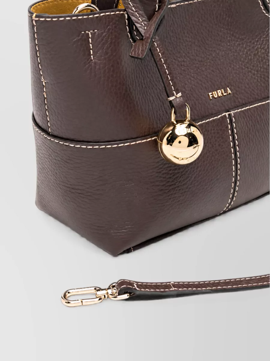 Furla na leather shoulder bag