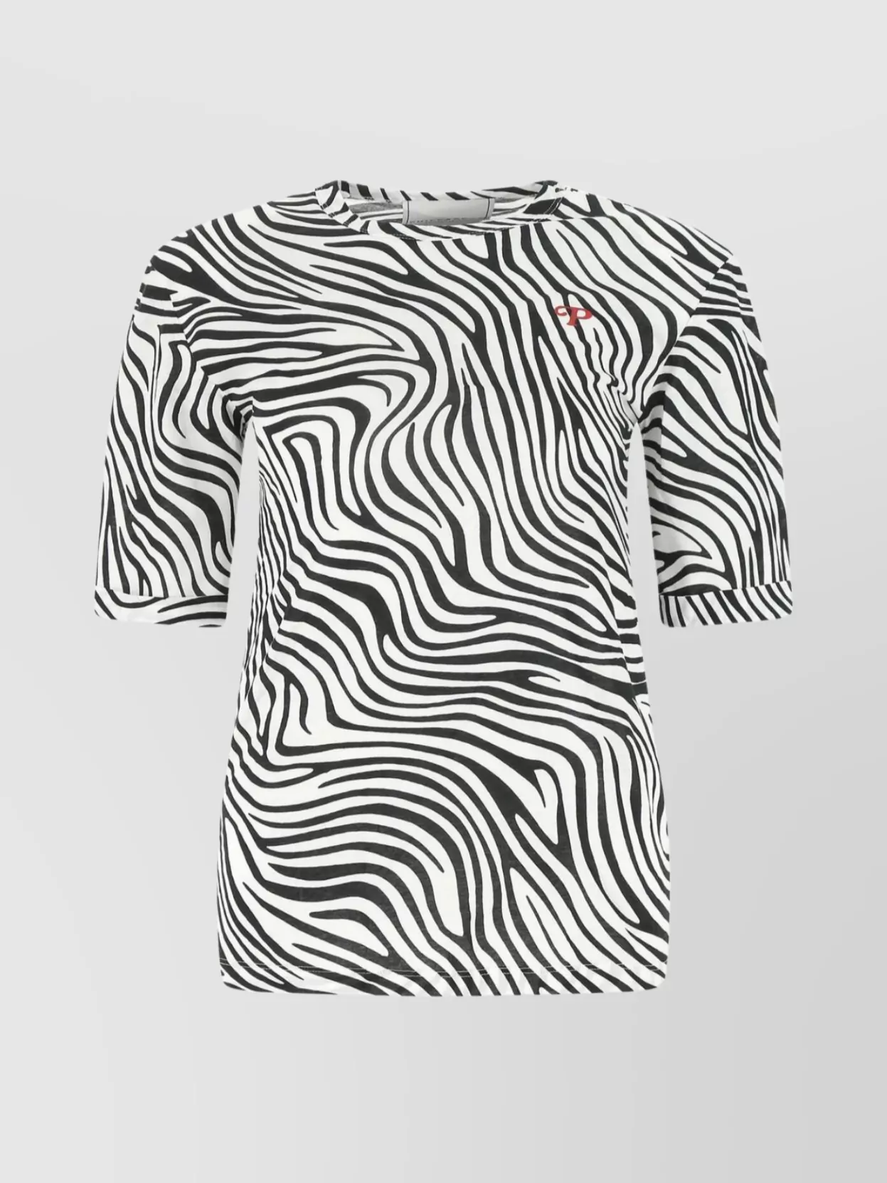 Shop Philosophy Di Lorenzo Serafini Zebra Crew Neck T-shirt