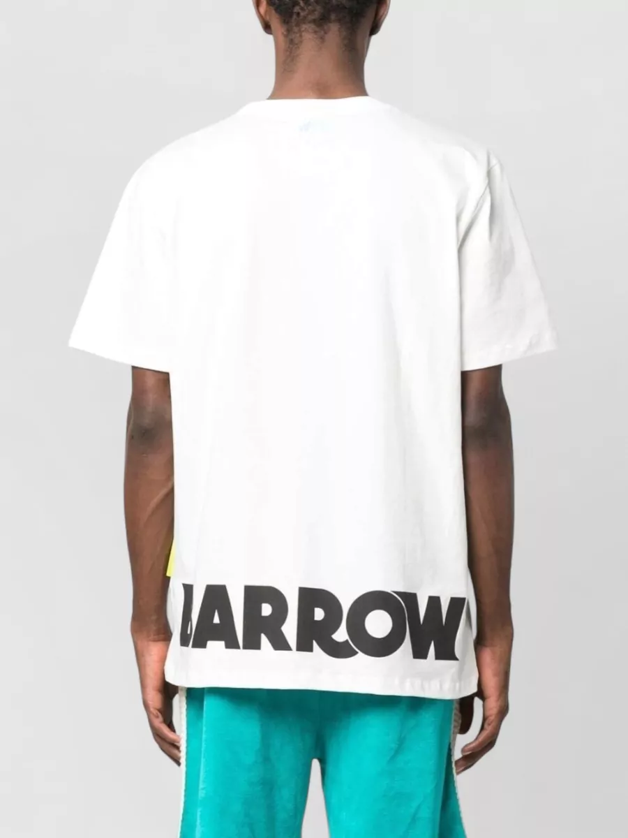 Barrow Logo Print Cotton Short-Sleeve T-Shirt