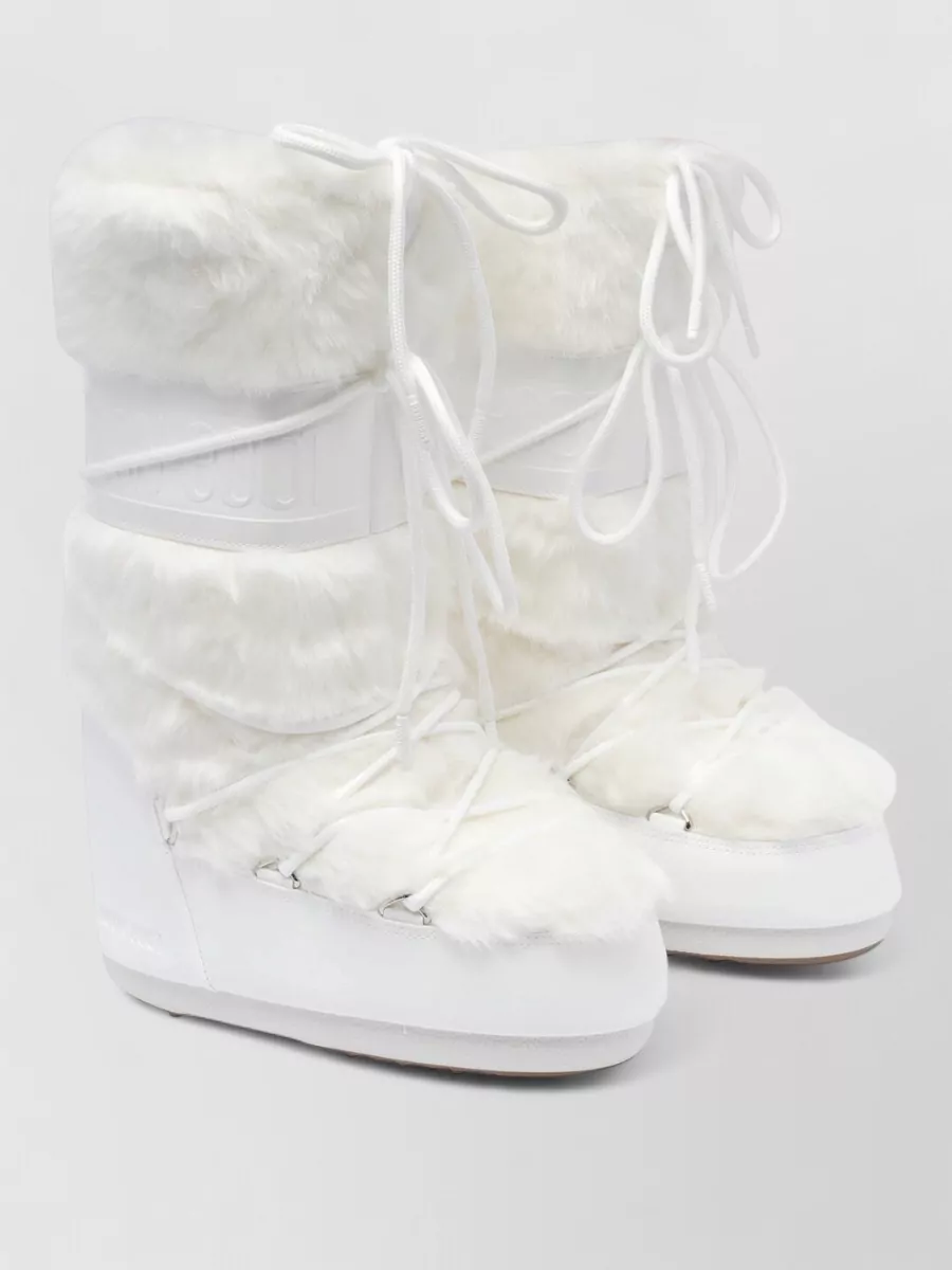 Moon Boot faux fur calf-length boots