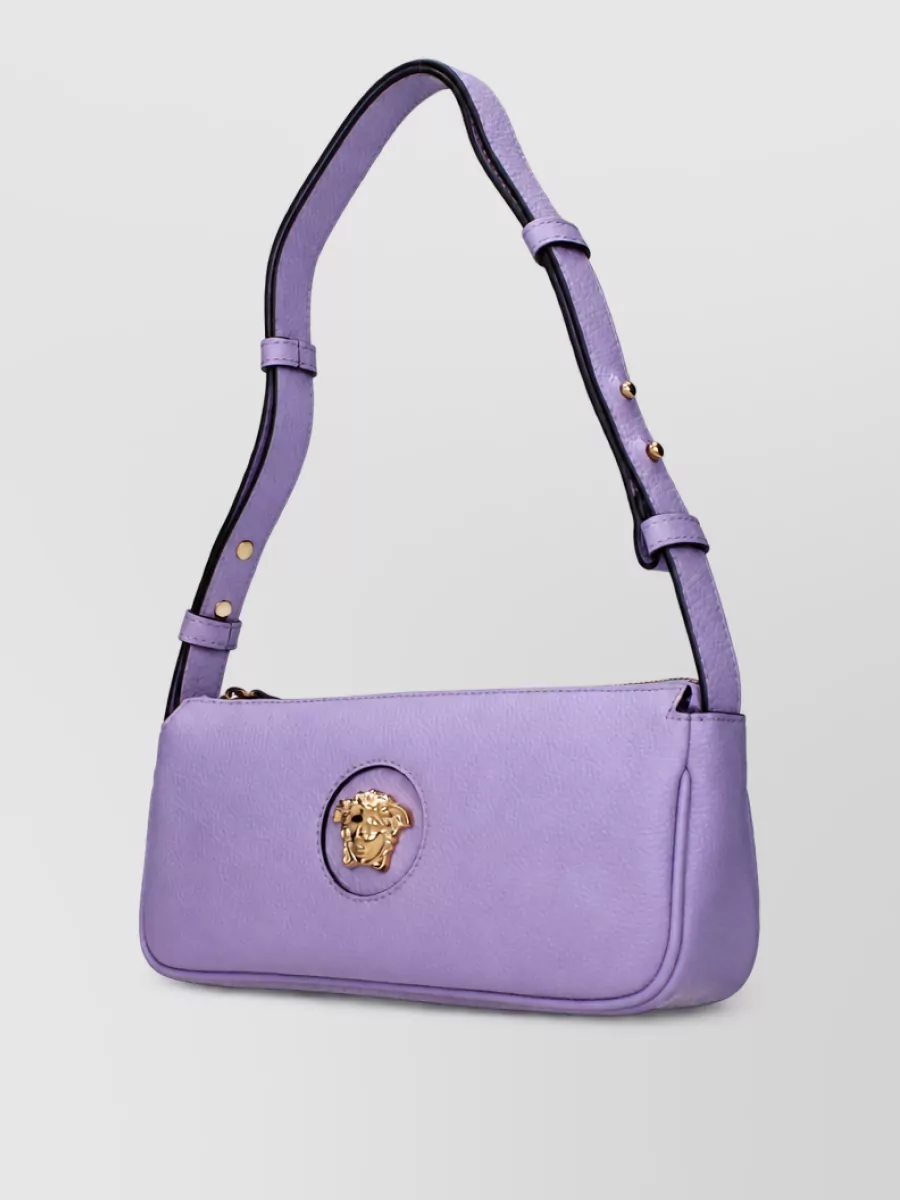 Versace na leather clutch bag