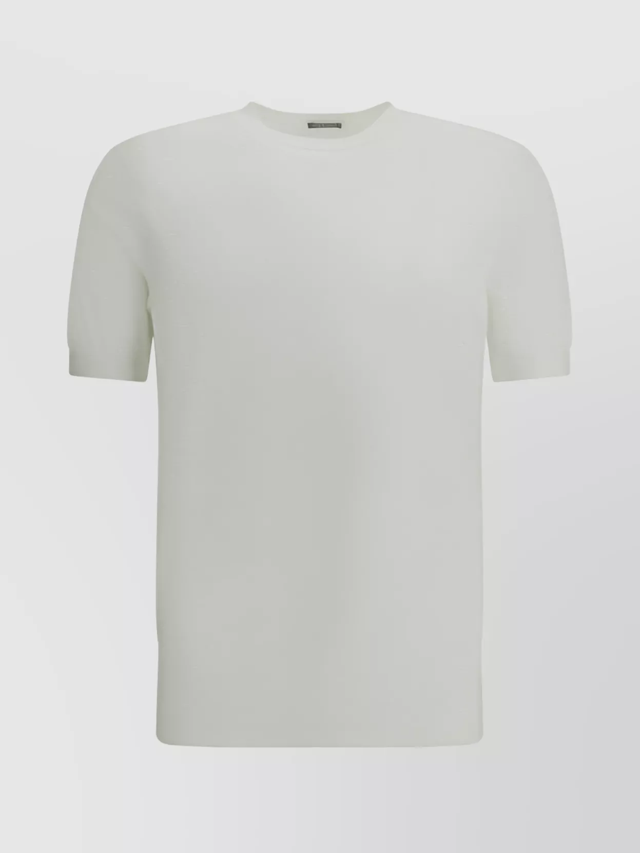 Zegna Knit Crew Neck T-Shirt