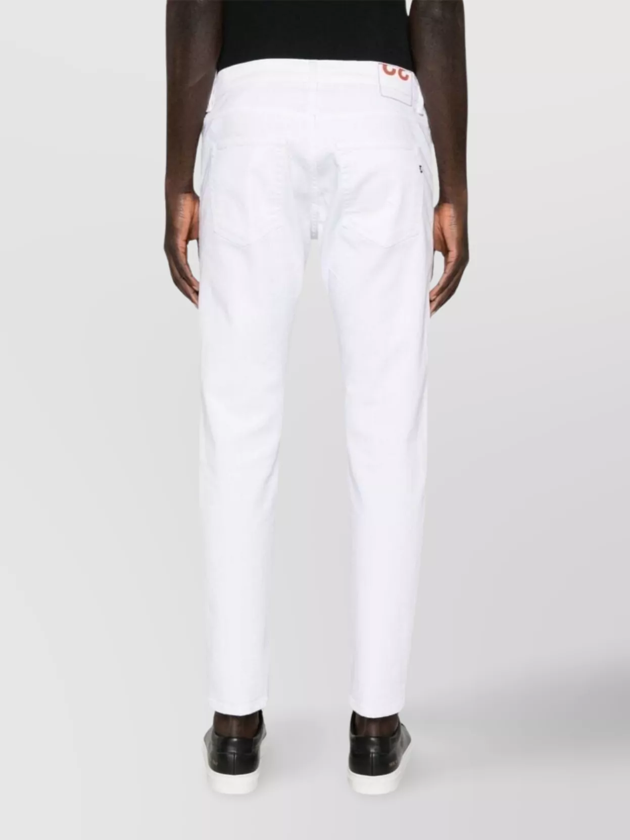 Dondup Trousers With Belt Loops And Five Pockets