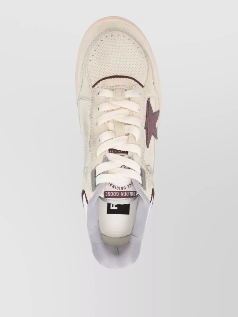 Golden Goose Leather Low-Top Sneakers