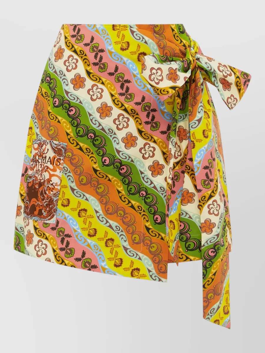 Alémais cotton sarong skirt