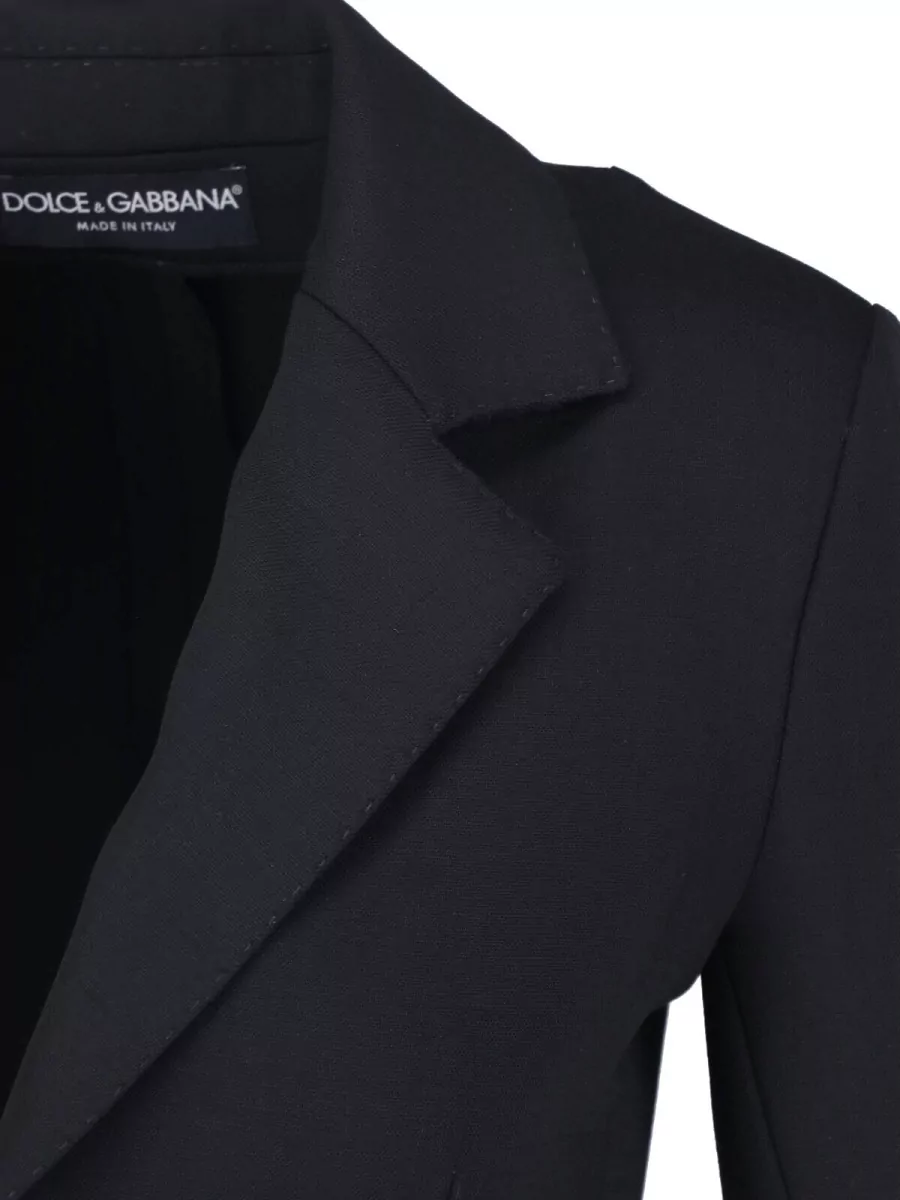 Dolce&Gabbana Virgin Wool Single Breasted Suit Jacket