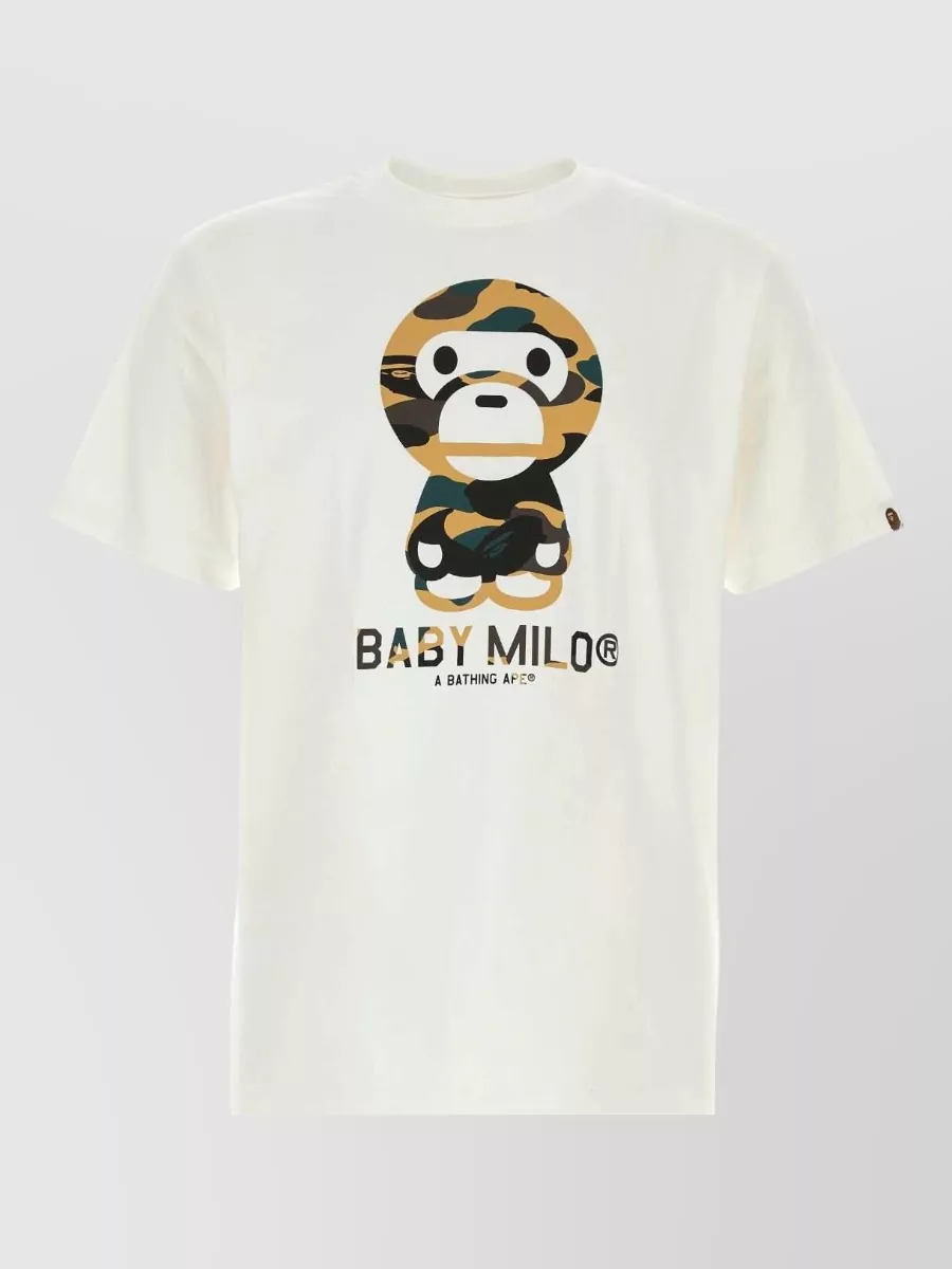 Bape Cotton Logo-Print T-Shirt
