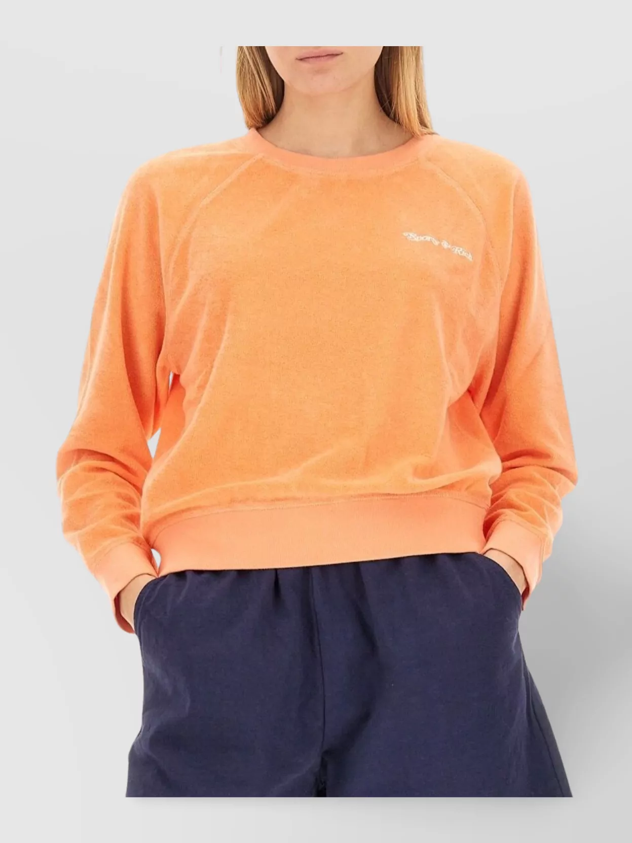 Sporty & Rich Logo Crew Neck Knitwear
