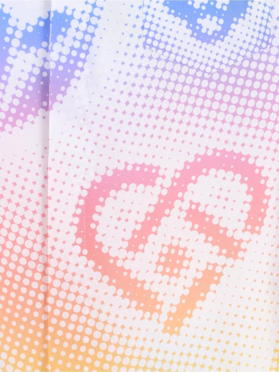 Casablanca Casual Shirt Graphic Print Spread Collar