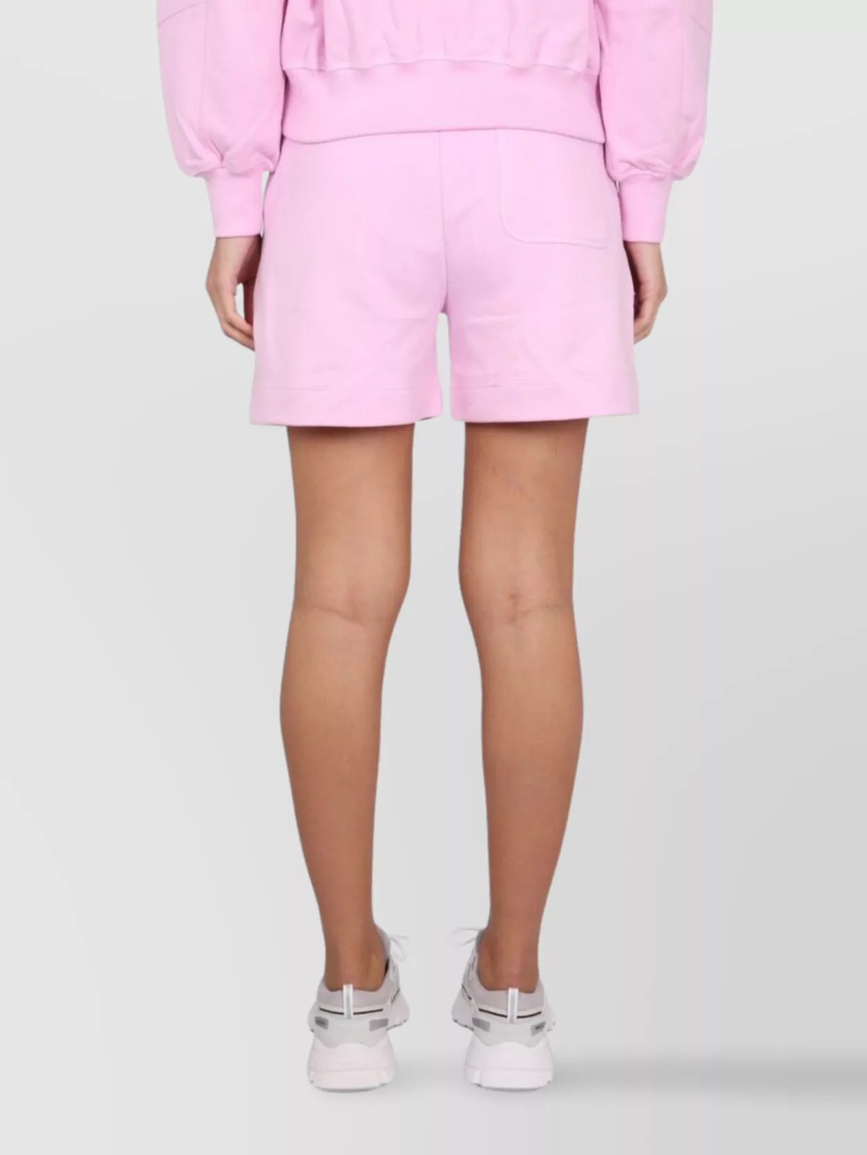 CANADA GOOSE MUSKOKA EMBROIDERED ELASTIC WAISTBAND SHORTS 