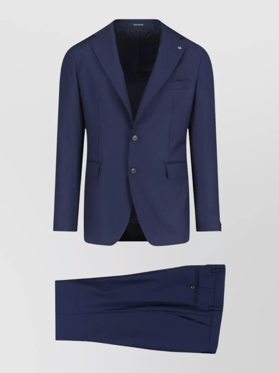 Tagliatore Virgin wool single breasted suit