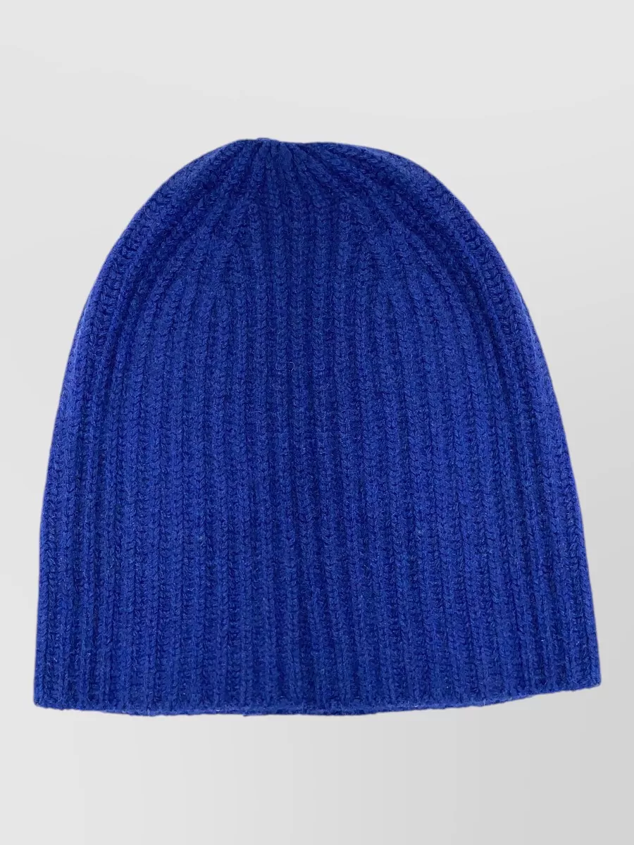 La Rose ribbed cashmere beanie