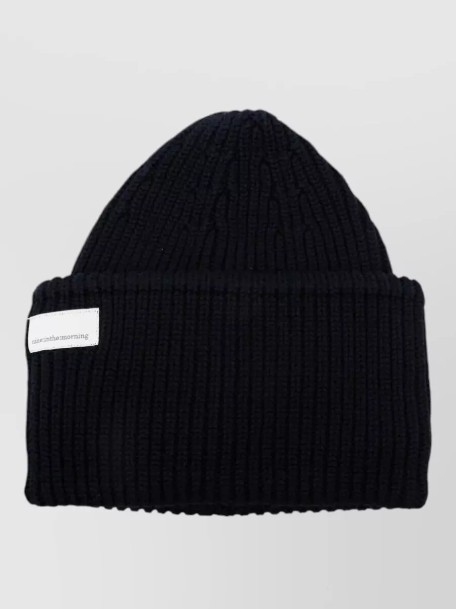 Nine In The Morning virgin wool beanie