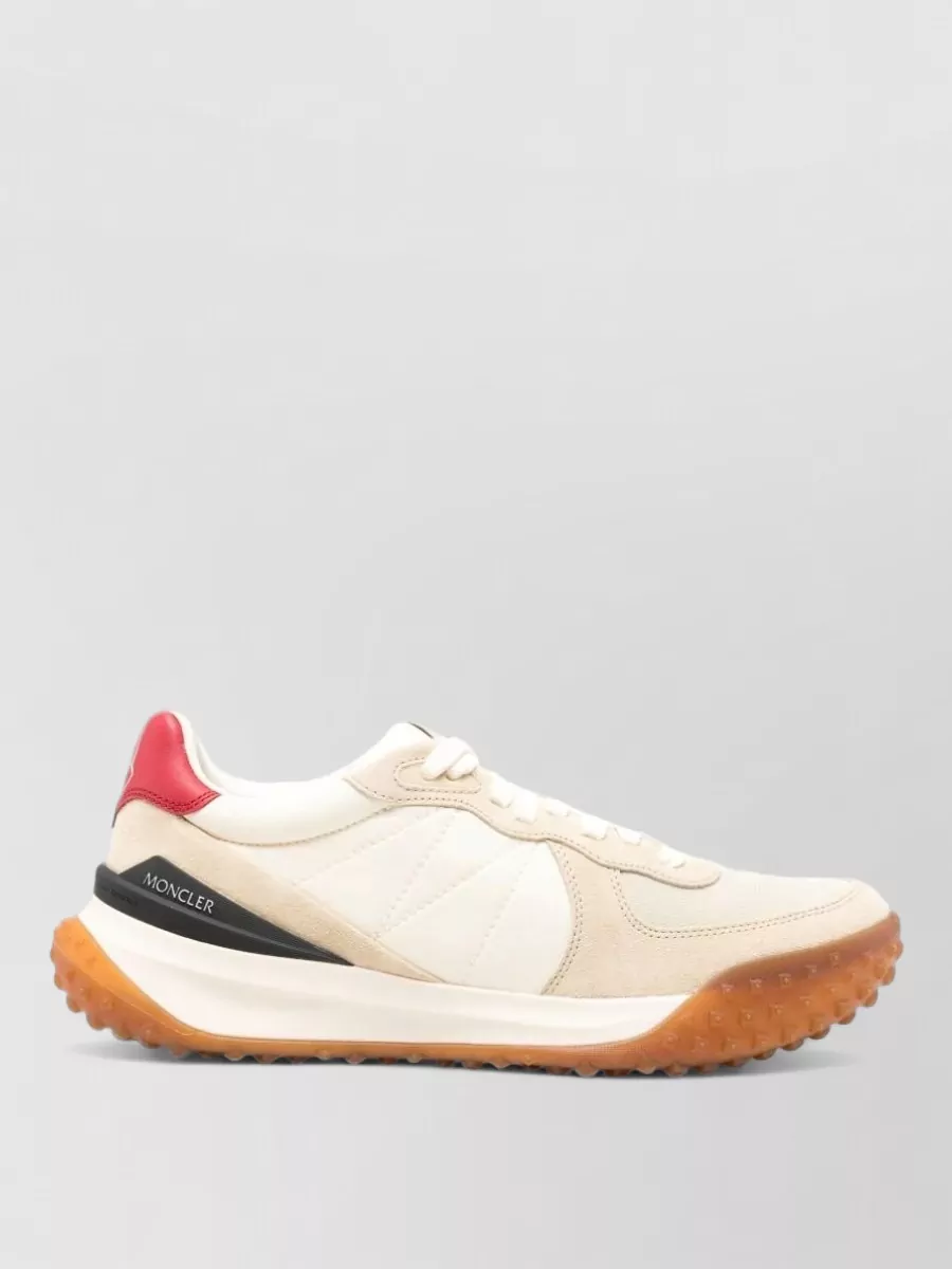 Moncler Mesh Panelled Low-Top Sneakers