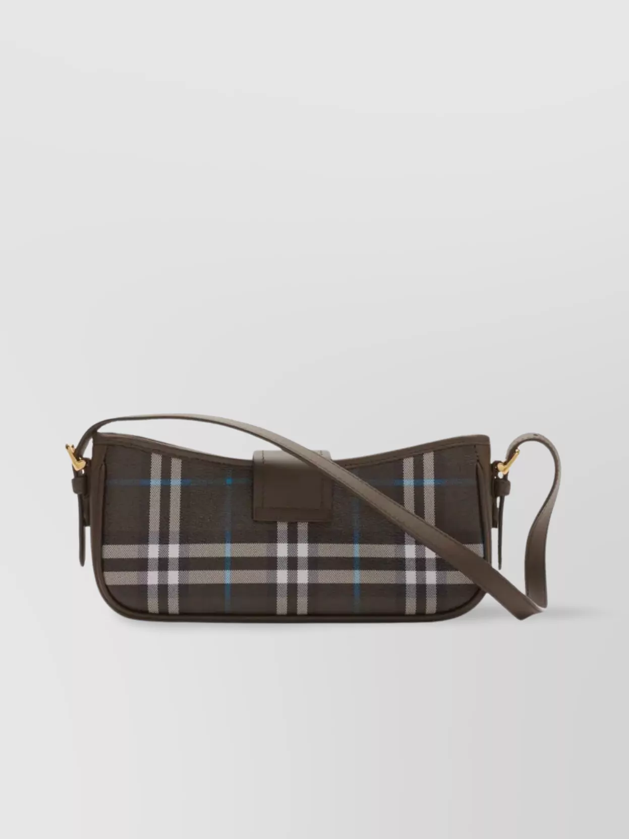 Burberry Shoulder Bag Checkered Adjustable Straps