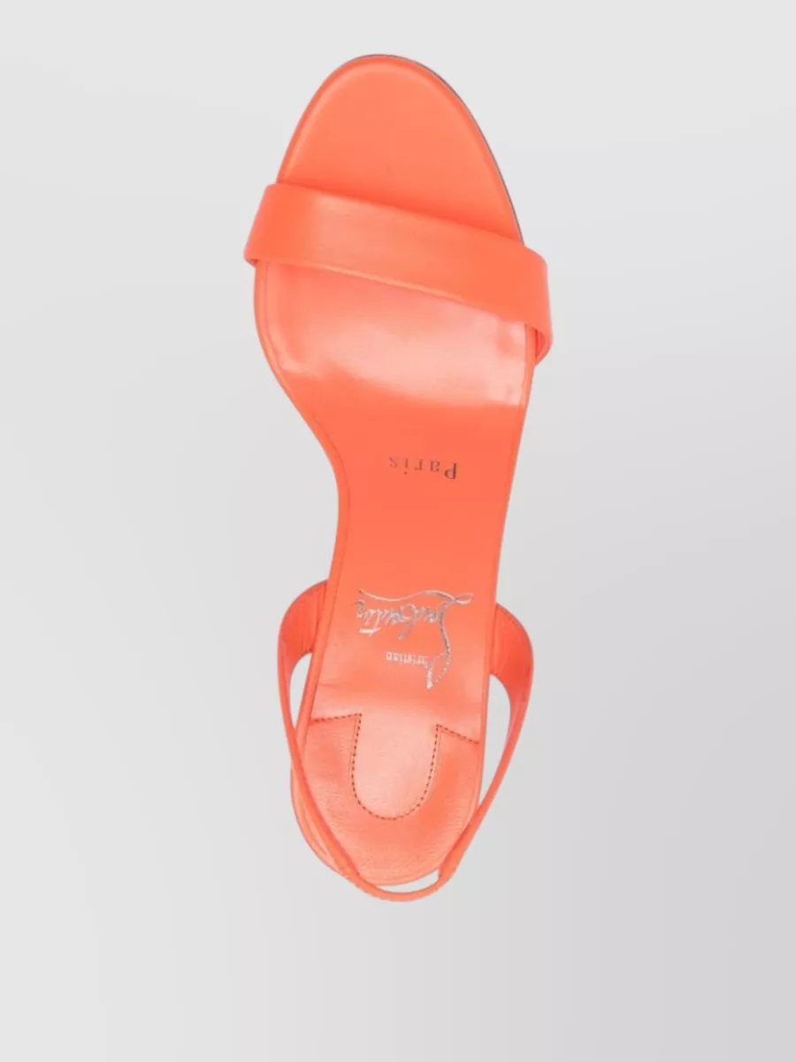 Christian Louboutin Leather Slingback Sandals